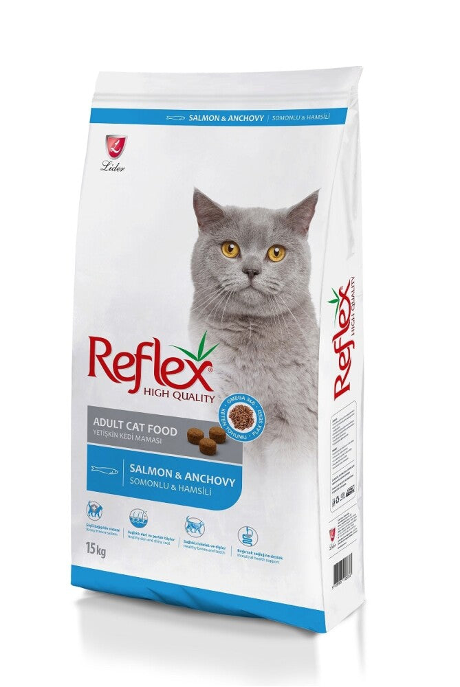 Reflex Hamsili Yetişkin Kedi Maması 15 KG | SRC: Barcode: 8698995028820